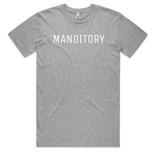 Manditory Grey Tee