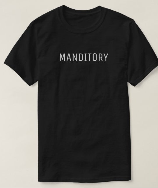 Manditory Black Tee