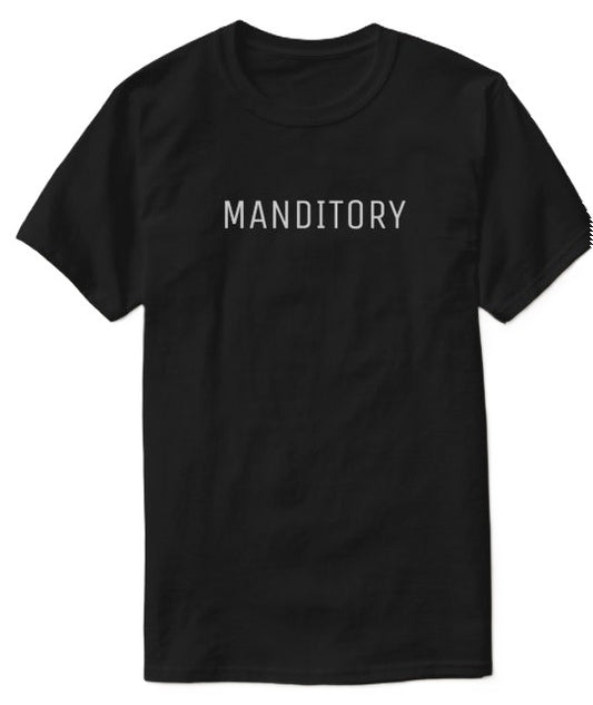 Manditory Black Tee