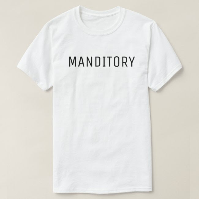 Manditory White Tee