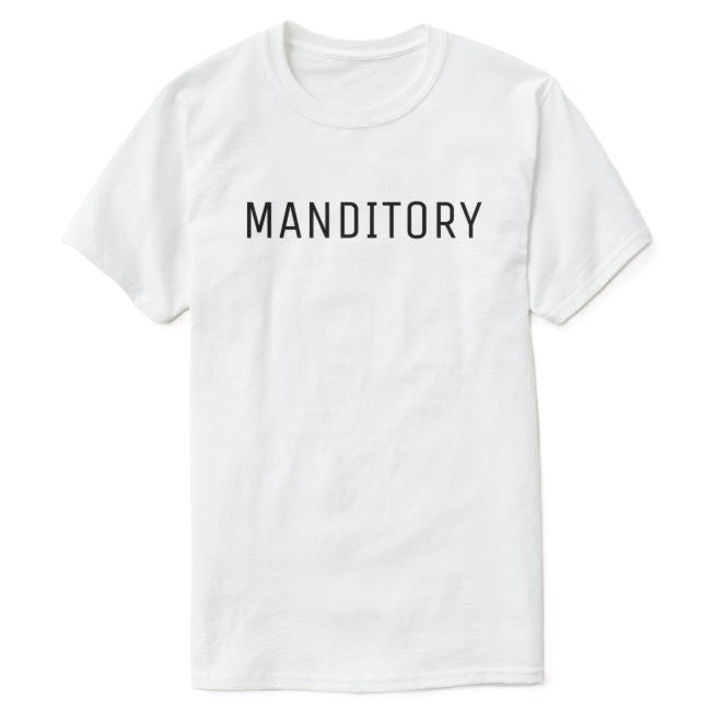 Manditory White Tee