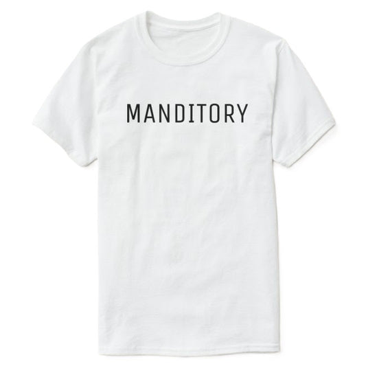 Manditory White Tee